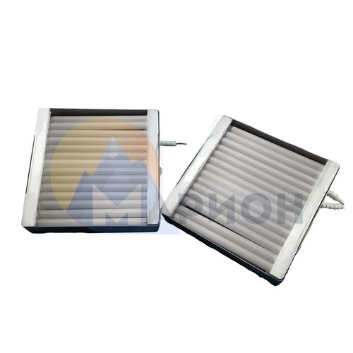 Панельный нагреватель с кварцевыми трубками 400Вт 230В 120*120 мм